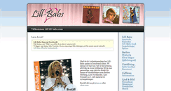 Desktop Screenshot of lill-babs.com